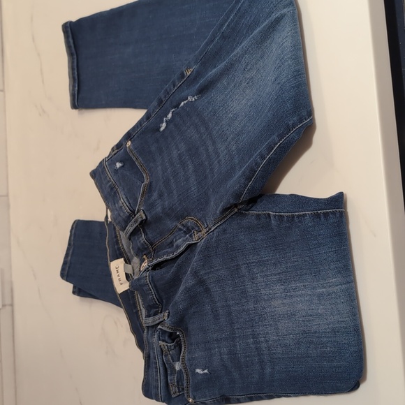 Frame Le Garcon Straight Leg Jeans, Lupine Grind - Picture 7 of 7